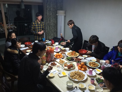 2014.12.24(t수) 경산보모회 저녁초청-부모회 체험홈